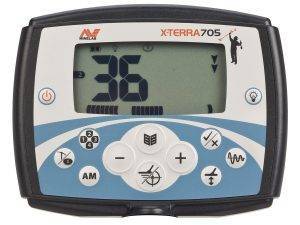 Minelab X-Terra 705 Control Panel