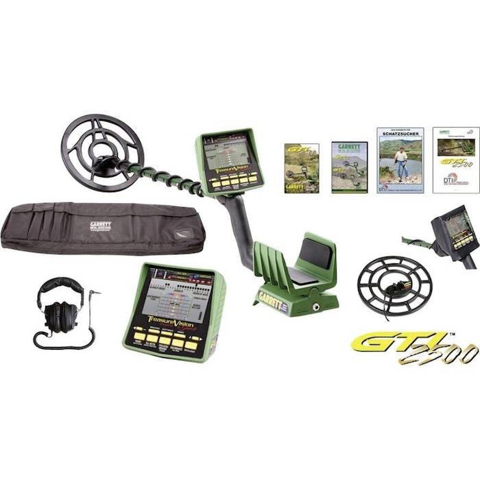 Garrett GTI 2500 full kit metal detector